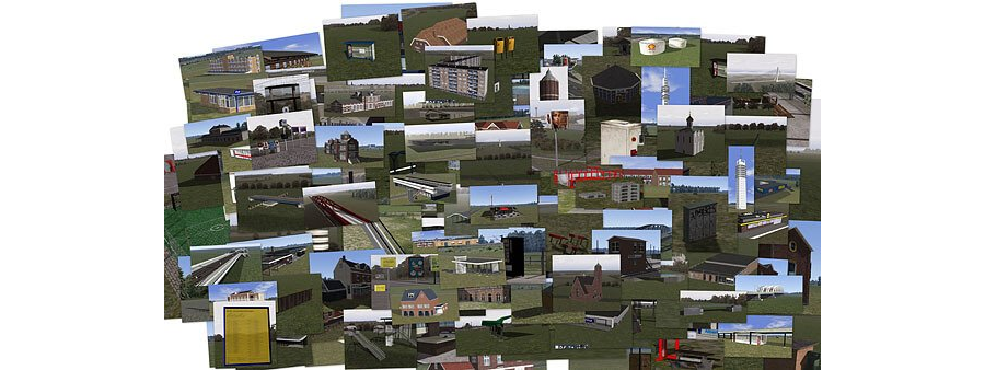 Frison scenery objects